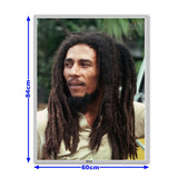 Quadro Sem Moldura Bob Marley 19 Tamanho A1 84x60cm Poster