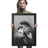 Quadro Shelby Peaky Blinders Arte Poster Com Moldura A2