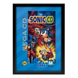 Quadro Sonic Cd Sega Cd Genesis