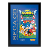 Quadro Sonic Origins Sega Cd Mega