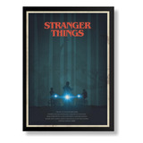 Quadro Stranger Things Seriado 42x30 Poster