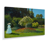 Quadro Tela Canvas Claude Monet Mulher