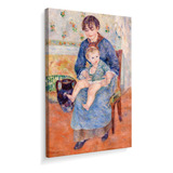 Quadro Tela Canvas Renoir Jovem Mãe