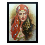 Quadro Umbanda Com Vidro - Cigana - Preto Velho - Pomba Gira