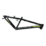 Quadro Vikingx Tuff X-30 Aro 26 Dirt Jump Freeride Preto