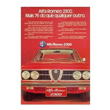 Quadro Vintage 20x30: Alfa Romeo 2300