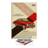 Quadro Vintage 20x30: Auto Union Dkw - 1959 # Novo Okm.