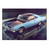 Quadro Vintage 20x30: Dodge Magnum - 1979 # Novo Okm.