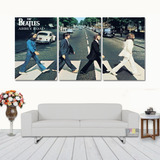 Quadros Decorativo The Beatles Grupo Musica 120x60 Lindo N4