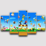 Quadros Decorativos Jogo Super Mario Nintendo