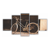 Quadros Decorativos Mdf Bicicleta Vintage
