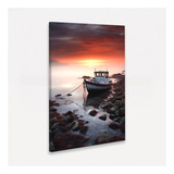 Quadros Paisagens Grande Decorativo 80x120cm Tela Vertical