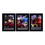 Quadros Sala Carro Antigo Vintage Cores M20 Grande 90x200