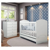 Quarto De Bebê Completo Com Berço Mini Cama E Hb