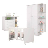 Quarto Infantil Doce Sonho Roupeiro Cômoda