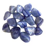Quartzo Azul Pedra Cristal Rolada Natural