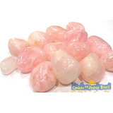 Quartzo Rosa 2 Kg Pedras Roladas Naturais/atacado P/orgonite