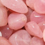 Quartzo Rosa 2 Kg Pedras Roladas Naturais/atacado P/orgonite