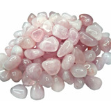 Quartzo Rosa Pedra Rolada 100g Semi Preciosas Magia Da Pedra