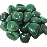Quartzo Verde Pedra Rolada 500g Semi