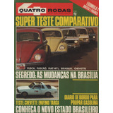 Quatro Rodas Nº204 Vw Fusca Fuscão