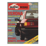 Quatro Rodas Nº352 Verona Glx Monza Sl/e 2.0 Gol Voyage Gls