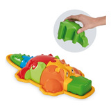 Quebra Cabeça 10 Pçs Brinquedo Colorido 3d Criança 