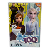 Quebra Cabeça 100 Peças Frozen -