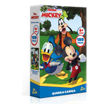 Quebra Cabeça 100 Peças Turma Do Mickey Disney - Toyster