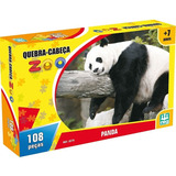 Quebra Cabeça 108 Peças Panda Infantil