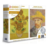 Quebra Cabeça 2x1000 Pç Van Gogh