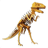 Quebra Cabeça 3d Dinossauro T-rex Classic