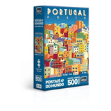 Quebra Cabeça 500 Pçs Nano Postais Do Mundo Portugal Europa