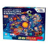 Quebra Cabeça Aventura Espacial 28pc Grande