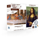 Quebra Cabeça Da Vinci 1000pçs Monalisa
