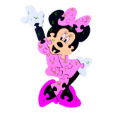 Quebra Cabeça Minnie Mouse Disney Infantil