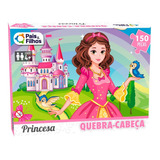 Quebra Cabeça Princesa 150 Peças Menina Brinquedo Criança Nf