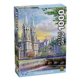 Quebra Cabeça Puzzle Catedral Da Sé 1000 Peças Grow