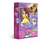 Quebra Cabeça Puzzle Disney Princesa Bela