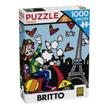 Quebra Cabeça Puzzle Romero Britto Paris
