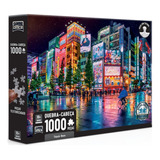 Quebra Cabeça Puzzle Tóquio Neon Japão 1000 Peças Lacrado
