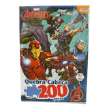 Quebra Cabeça Vingadores Avengers De 200