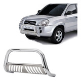 Quebra Mato Tucson 2010 2011 2012 2013 2014 Cromo Com Chapa