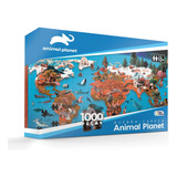 Quebra-cabeça 1000 Peças Animal Planet - Pais & Filhos
