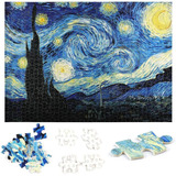Quebra-cabeça 1000pcs Pintura Van Gogh Starry Sky-