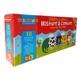 Quebra-cabeça Infantil Educativo Misture & Combine Animais