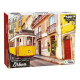 Quebra-cabeça Lisboa Portugal 500 Peças Dificil