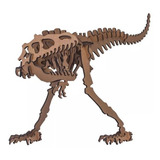 Quebra-cabeça Mdf 3d Dinossauro Alossauro Pasiani