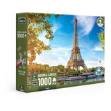 Quebra-cabeça Puzzle 1000 Peças Paris Game Office