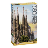 Quebra-cabeça Puzzle Basílica Da Sagrada Família Com 500 Peças Grow